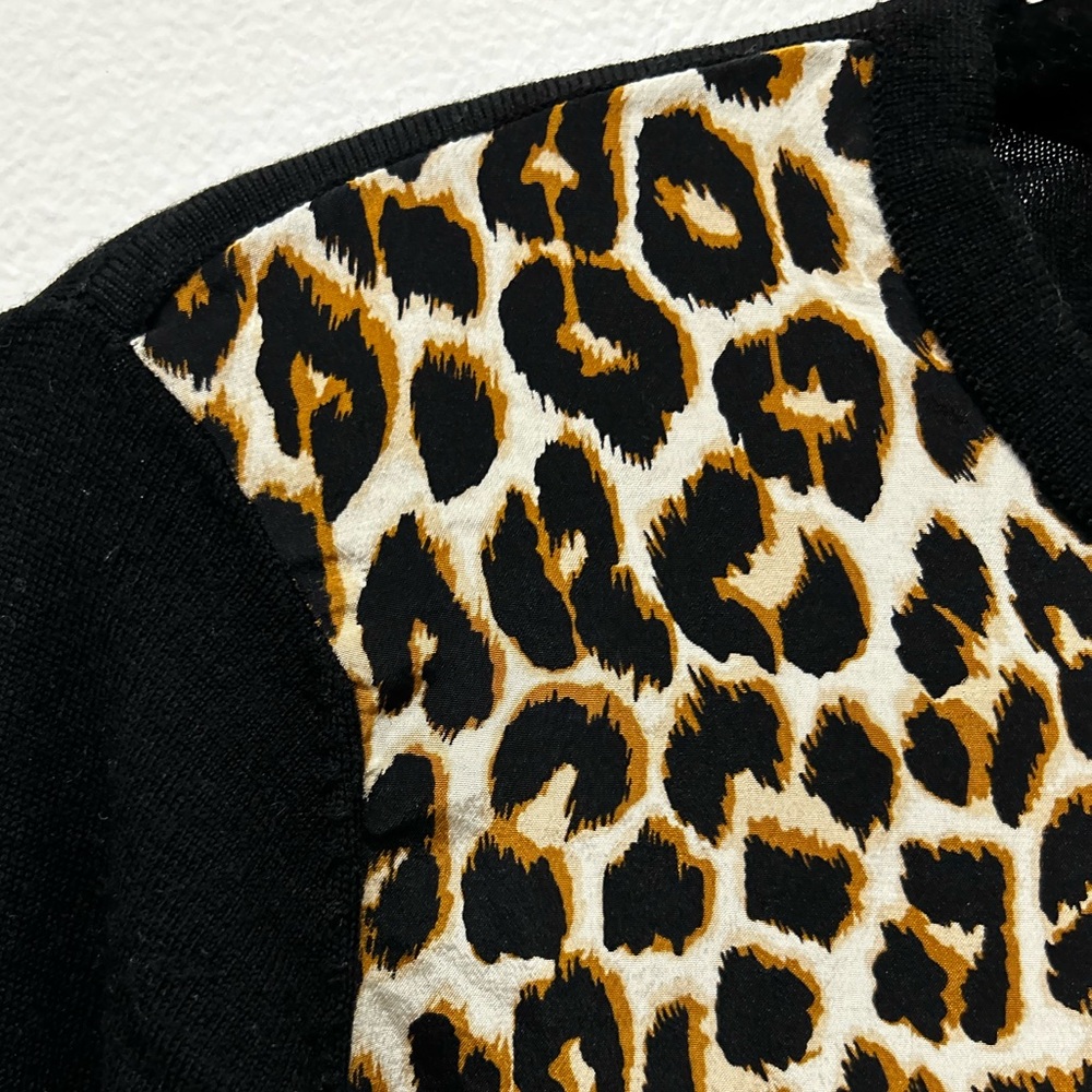 Equipment Roland Leopard Print Sweatshirt - Picture 8 of 9